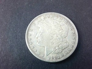 Vintage 1921 Morgan Silver Dollar - Excellent Eye Appeal and Crisp Detail 90% Silver