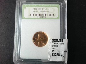 1968-S Lincoln Memorial Cent Gem Proof DCAM - Stunning Frost and Mirrors