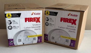 G - Two Kidde FireX Smoke & Carbon Monoxide Alarms