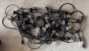 G - Outdoor Patio String Lights
