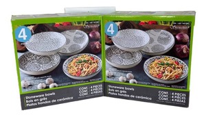 LR - Set of 8 Signature Stoneware Bowls