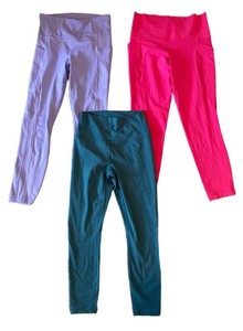 U - Three Pairs of Athleta Womens Leggings - Size S