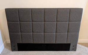 Twin Bed Frame - Zinus Upholstered Headboard