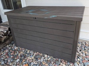 Outdoor Storage Container - Keter Large Deck Box 57.5 X 32 X 33 in