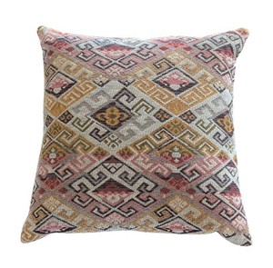 LL - Decorative Room and Board Turkish-Style Down-Filled Accent Pillow 18 X 18 in