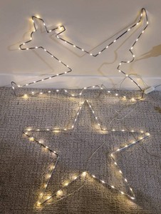 LL - Restoration Hardware Star and Airplane Hanging Wall Lights - Pair, 27in Each