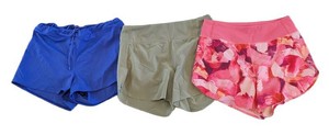 UL - Womens Athletic Shorts - Athleta 3-Piece Assortment, 2 Medium & 1 Small