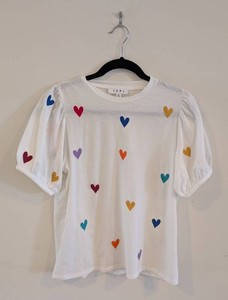 UL - Embroidered Heart Shirt - THML Womens Small