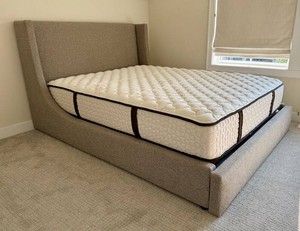 Room & Board Marlo Upholstered Queen Storage Bed Frame