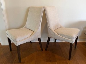Dining Chairs - Arhaus Upholstered Pair