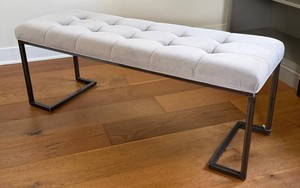 Upholstered Tufted Bench
