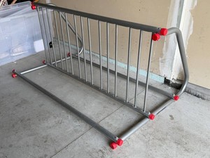 G - Bike Rack - Retrospec Freestanding Metal 60 X 38 X 29 in