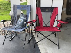 G - Camping Chairs - GCI Outdoor RoadTrip Rocker & Comfort Pro (2 Chairs)