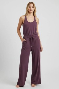 Womens Jumpsuit - Athleta Sleeveless Wide-Leg Size 4