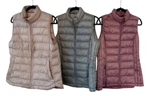 Puffer Vests - 32 Degrees HEAT Quilted Vests (Lot of 3)