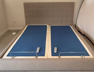 G - Adjustable Bed Frame - Tempur-Pedic Dual Massage Sleep System