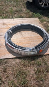100-ft role of utility pipe, electrical conduit