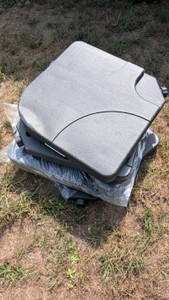 Four-Piece large water filled patio umbrella base