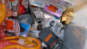 resellers lot plumbing, HVAC, dishwasher lines, sink traps. great eBay lot