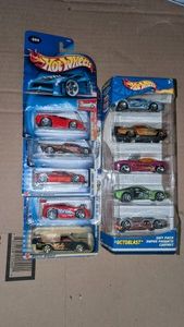 Hot Wheels diecast die cast 10 car lot supercars exotics blown engines 164