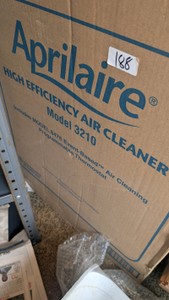 aprilaire high efficiency air cleaner model 3210 with model 8476 programmable thermostat