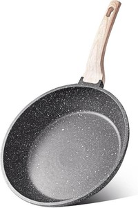 CAROTE Nonstick Frying Pan, 8 Inch Classic Granite Skillet  Kitchen Healthy Non Toxic Stone Cookware, Induction Compatible, Dishwasher & Oven Safe, PFOA Free