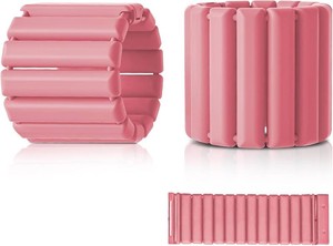 $20 Li Fitness Wrist & Ankle Weights for Women & Men Wearable Arm & Leg Weights Set of 2(1Lbs Each) Adjustable Magnetic Snap AnkleWrist Weights for Gym, Running, Swimming, Yoga & Pilates