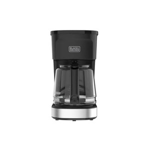 $30 BLACKDECKER CAF CRAFT 12-Cup Coffee Maker, One-Switch Drip Coffeemaker with Vortex Showerhead Technology, Sneak-A-Cup, Keep Warm Function, Stainless Steel