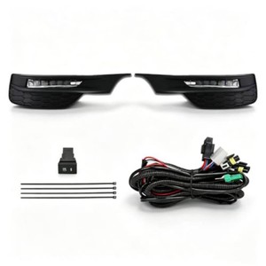 $59 munirater Fog Lights Assembly Replacement for Accord 2016-2017  Fog Lights Assembly, Left and Right Side, With Bezel Switch Wires, Excellent Durability, Withstand Bad Weather Conditions