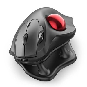 $38 Nulea Wireless Trackball Mouse Ergonomic 21.7 Tilt Stand Thumb Control  Rechargeable mouse with 4 DPI levels,Bluetooth 2.4G connection,3 device switching,precise control,compatible with PC Mac