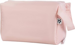 Tiny Twinkle Waterproof Travel Toiletry & Makeup Bag Organizer  Makeup Pouch with Multiple Compartments & Snap Handle for Travel  Gift for Teen Girls and Women (Rose)