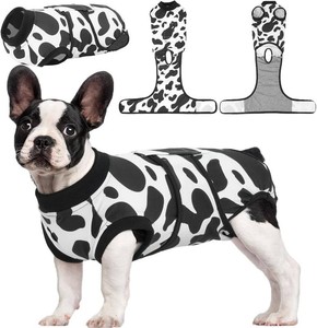 $28 Kuoser Recovery Suit for Dogs Cats, Soft Dog Surgery Suit Female Male Spay