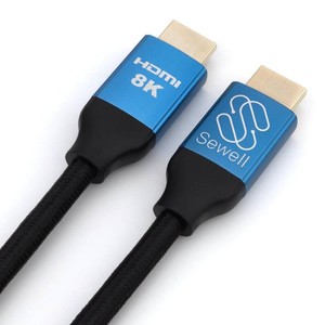 Sewell HDMI 2.1 Ultra High Speed Cable, 8K 60Hz, 4K 165Hz120Hz, 48Gbps