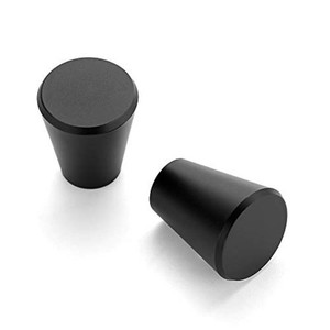 Ravinte Matte Black Cabinet Knobs Drawer Knobs, 34 Inch, 10 Pack