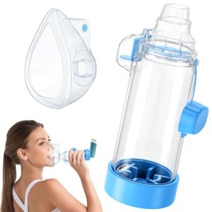 Inhaler Spacer for Adult and Kids NESSI OTC SPACER (BlueAdult)