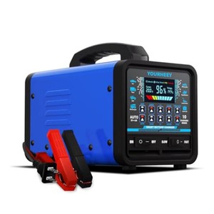 $130 2026 Upgraded 12V24V 0-20A Heavy Duty Battery ChargerMaintainer with Auto Shutoff, Repair & Winter Mode, 10 Modes & Color Screen for Car, Truck, Motorcycle, RV, Boat, Lawn Mower, Deep Cycle Chargers