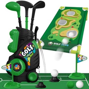 $38 Liberry Toddler Golf Clubs Set Toy for Boys Girls 1 2 3 4 Years Old, Green