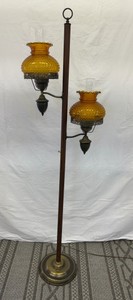 Vintage Mid-Century Modern Lamp - 66in T x 20” W