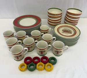 Villeroy & Boch Festive Memories Winter Scenes Dinnerware - Perfect Condition