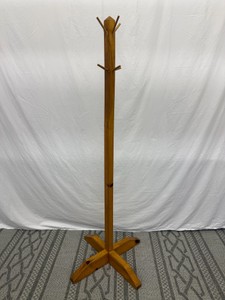 Wooden Freestanding Coat Tree - 61in x 24in