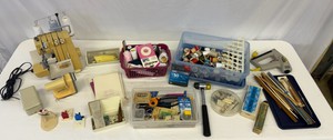 Vintage Singer 14U52A Ultralock 4-Thread Serger Sewing Machine (Overlock Sewing Machine), Sewing Accessories & Supplies