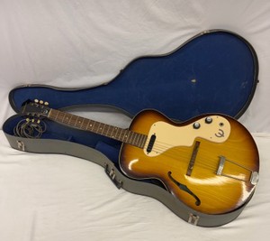 Vintage 1964 Epiphone Grenada E444T Thinline Hollowbody Guitar