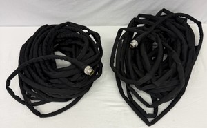 Lot of 2 Teknor Rapid Flo 58 in. x 100 ft. Compact Garden Hoses