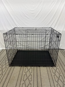 Mud River Dixie Kennel Cover XL & Top Paw Large Folding Double Door Crate