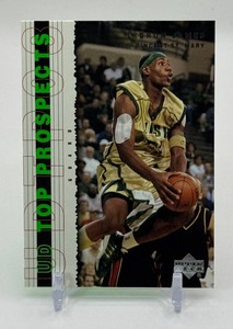 Lebron James RC 2003 Upper Deck Top Prospects Rookie Basketball Card No. 3