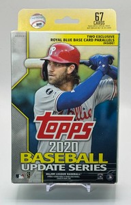 2020 Topps Baseball Update Series Hanger Baseball Card Box