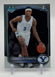 AJ Dybantsa RC 1st Bowman 2025 Bowman U Chrome Rookie Basketball Card No. BCP-1