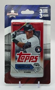 Championship Collection Baseball Card Repack w 3 Packs & 3 Assorted Cards