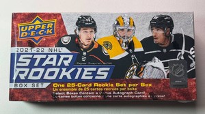 2021-22 NHL Upper Deck Star Rookies Box Set Hockey Cards
