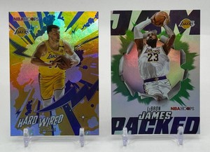 Luka Doncic & Lebron James 2-Card InsertFoil Basketball Card Lot